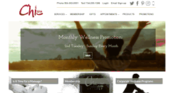 Desktop Screenshot of chiwellness.org